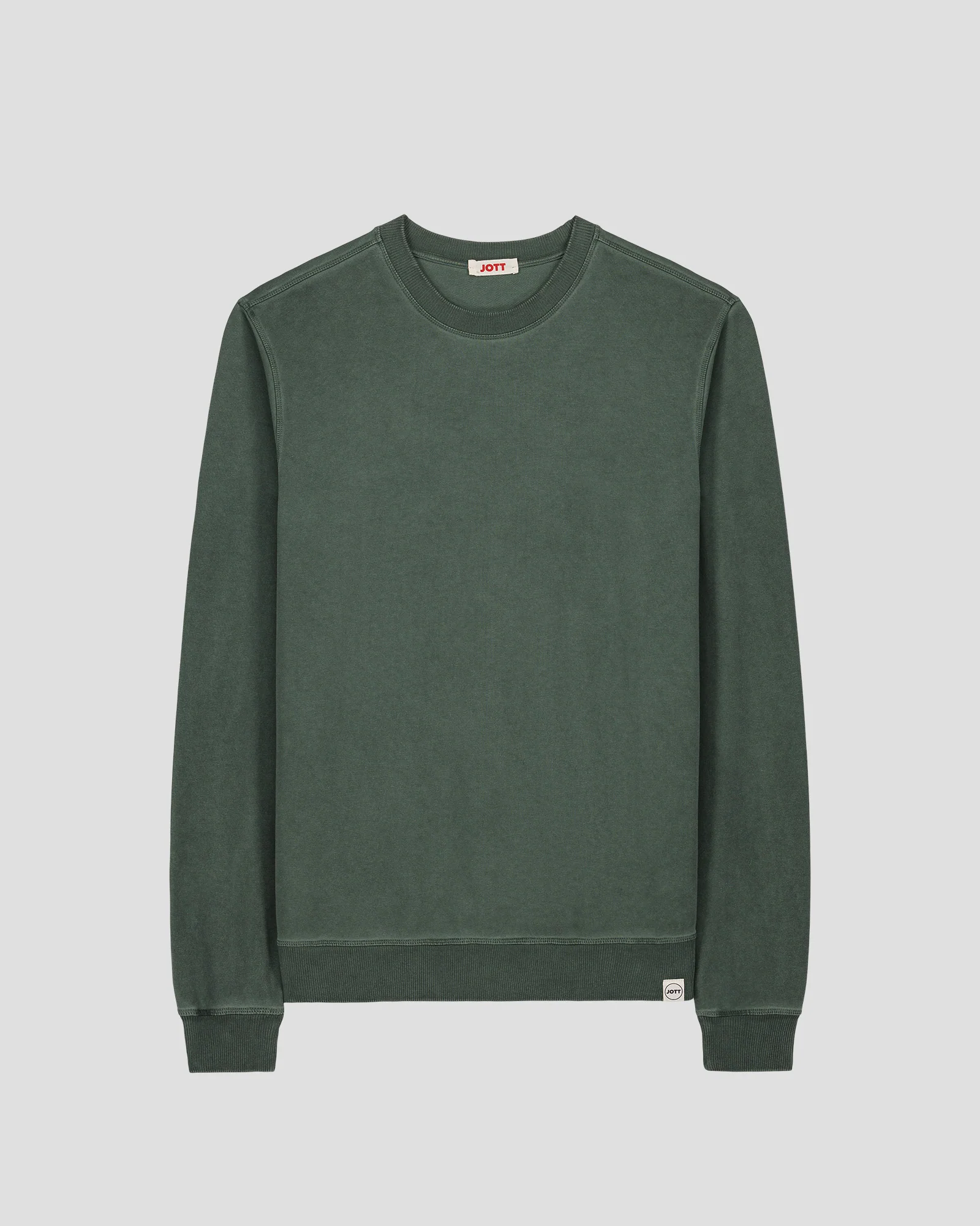 Sweat col rond Vert sauge Sevan - Image 2