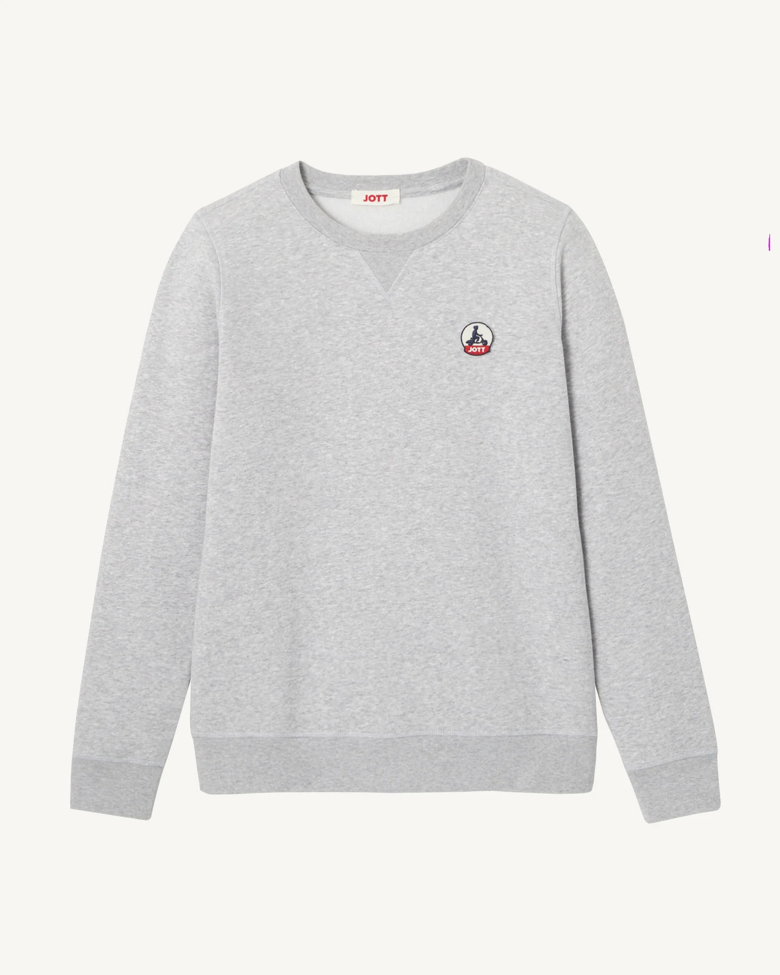 Sweat en coton biologique Gris chiné Elvas