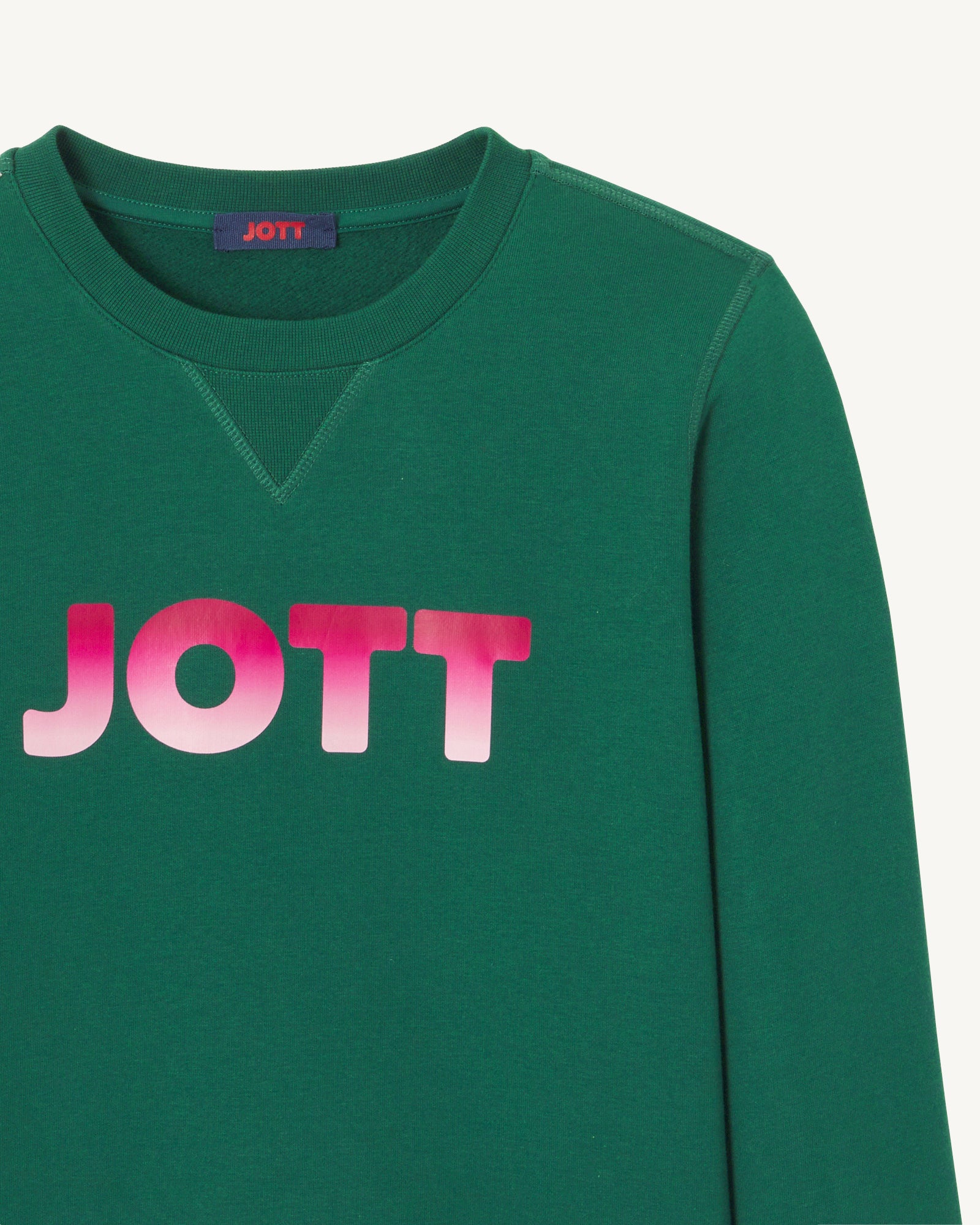 Sweat en coton biologique Vert foncé Elvas - Image 3