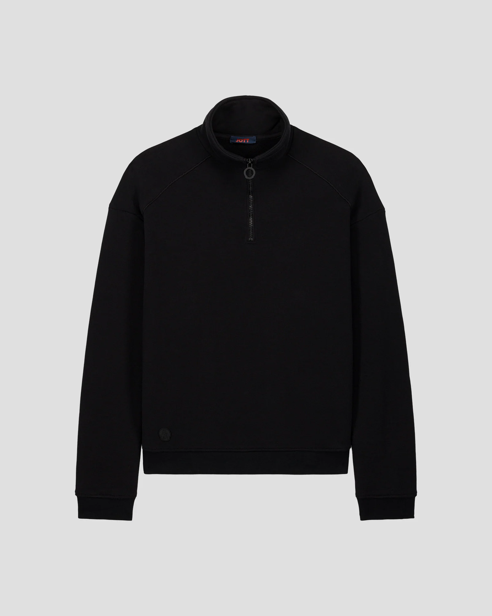 Sweatshirt demi-zippé Noir Line - Image 2