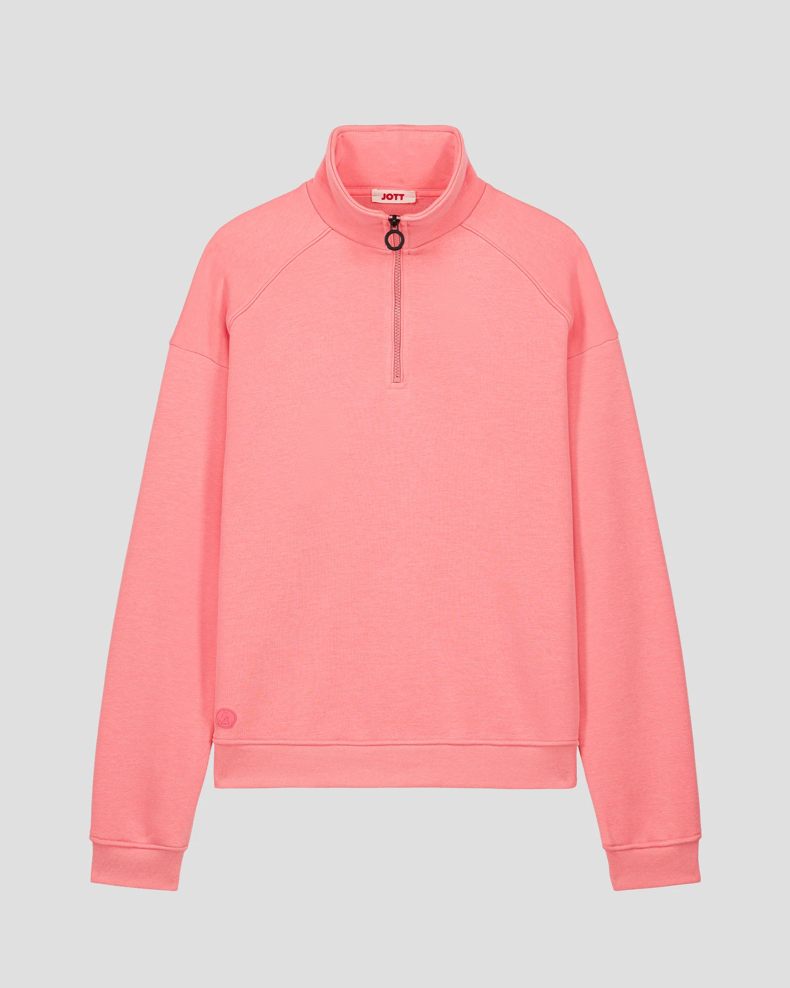 Sweatshirt demi-zippé Vibrant pink Line - Image 2