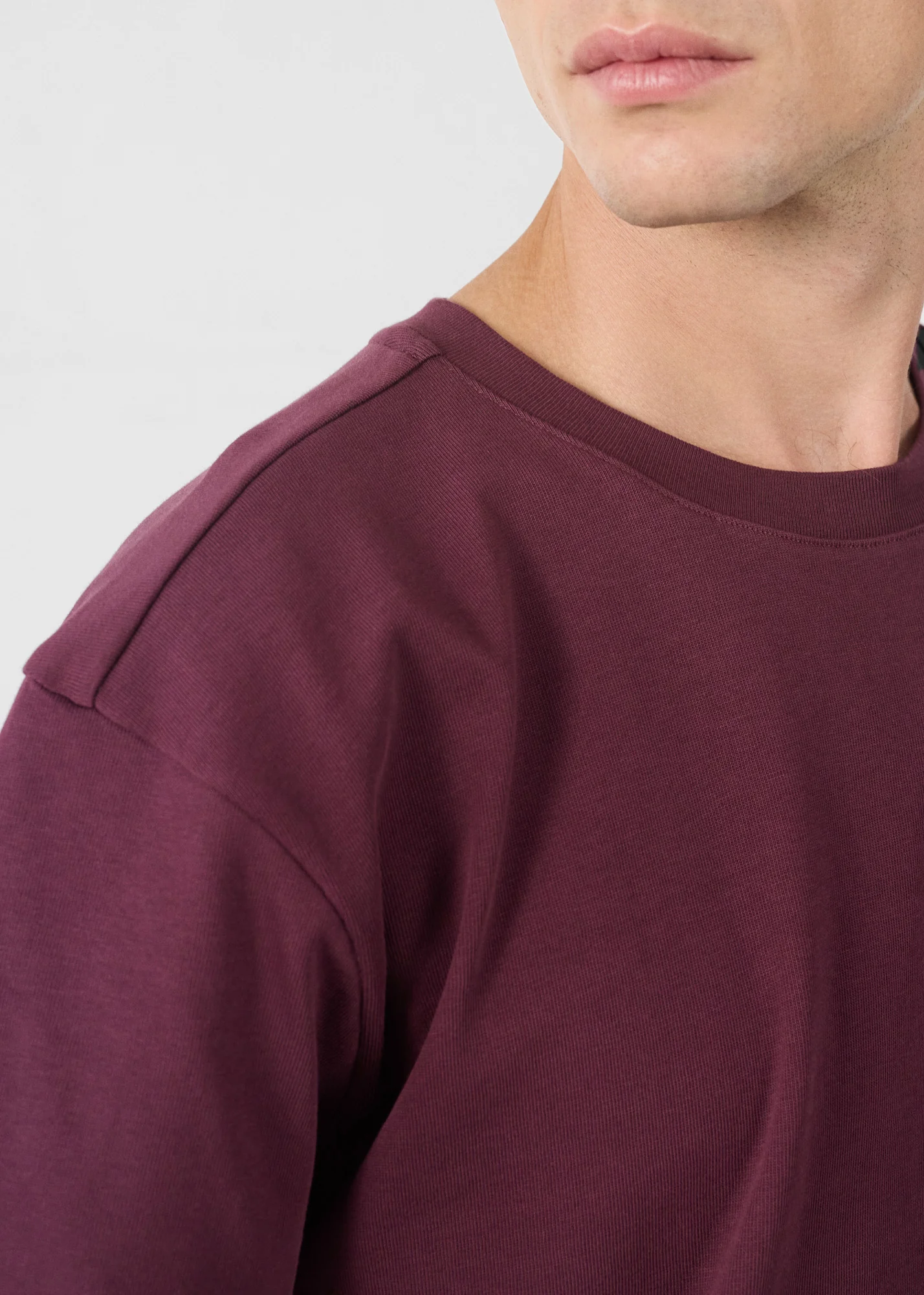 T-Shirt Ă col rond Cerise noire Andrea - Image 7