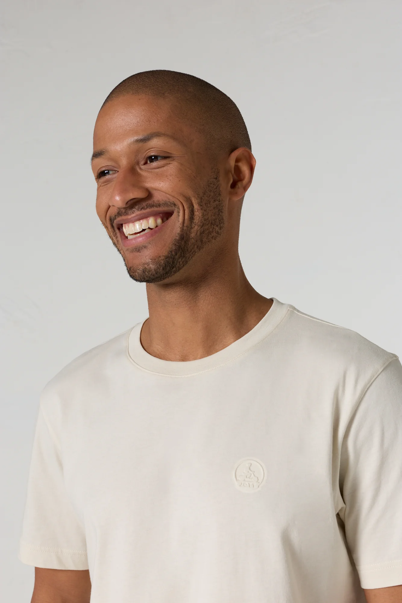 T-shirt Ă col rond homme en coton Naturel Pedro - Image 5