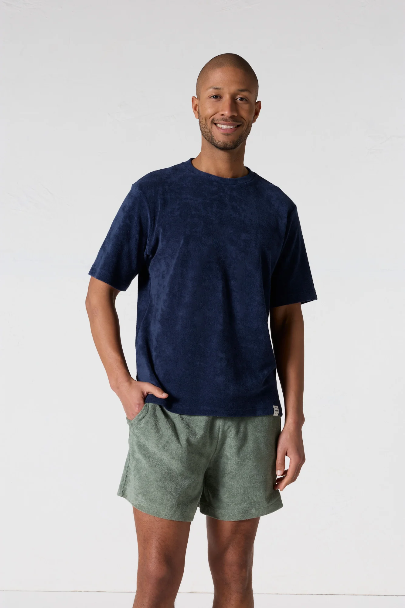 T-shirt éponge col rond Marine Reef - Image 2