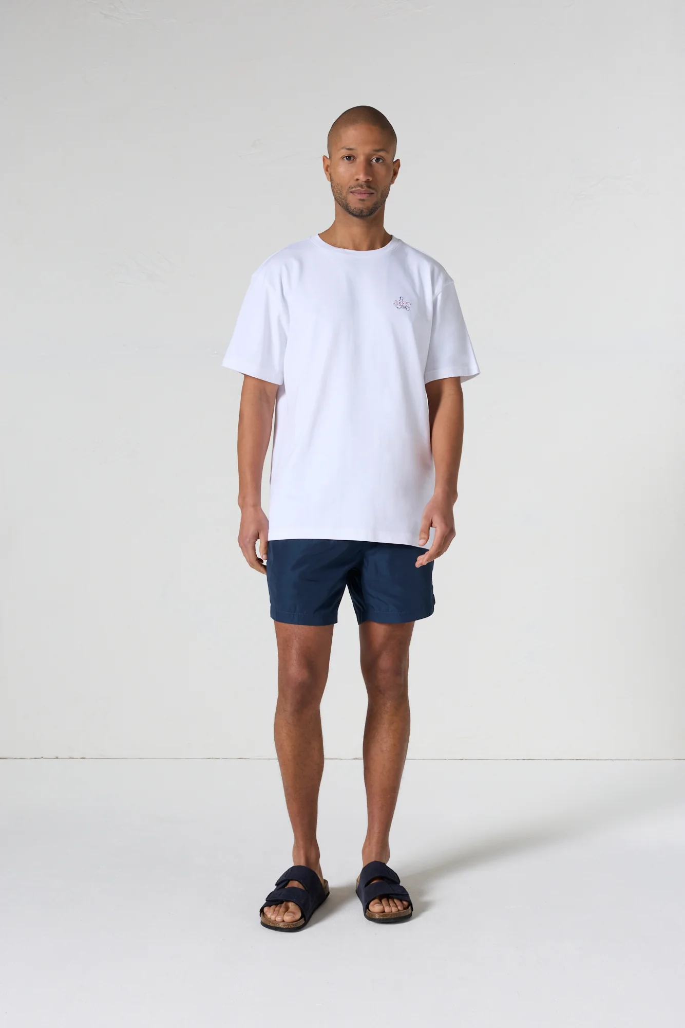 T-shirt col rond mixte Blanc Lipe - Image 5