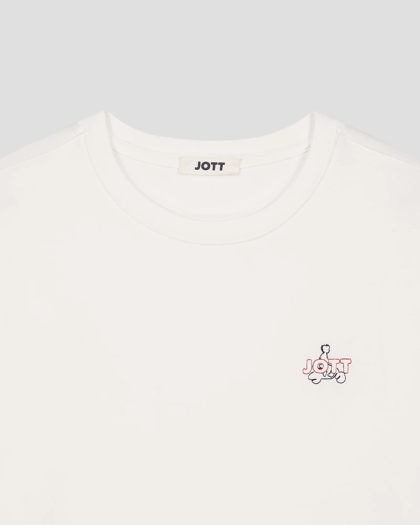 T-shirt col rond mixte Blanc Lipe - Image 8