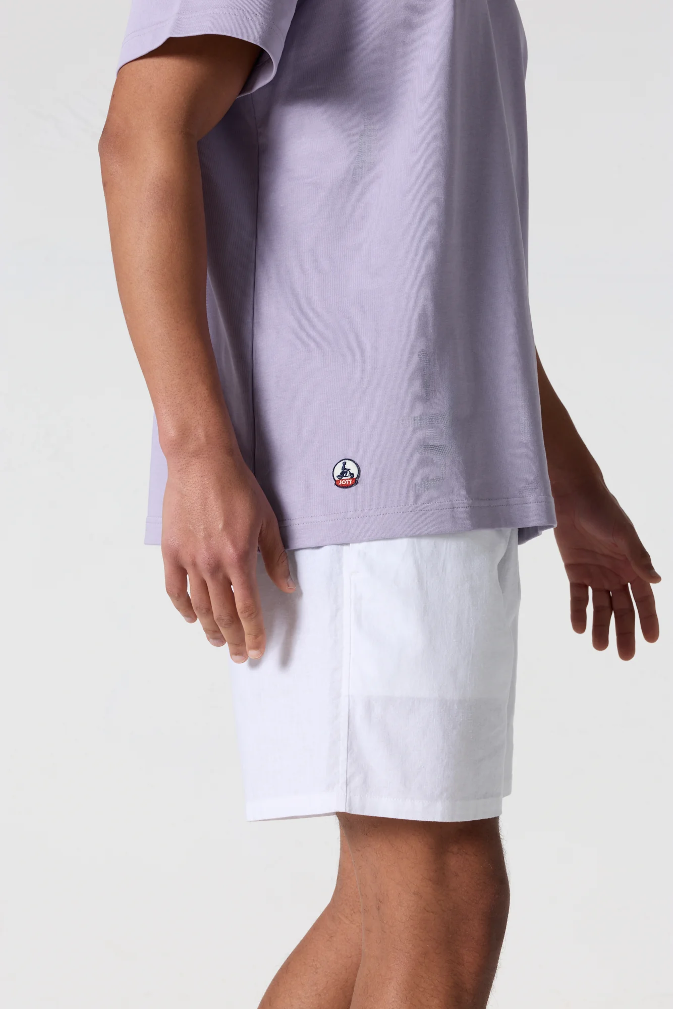 T-Shirt col rond mixte Encens violet Andrea - Image 10
