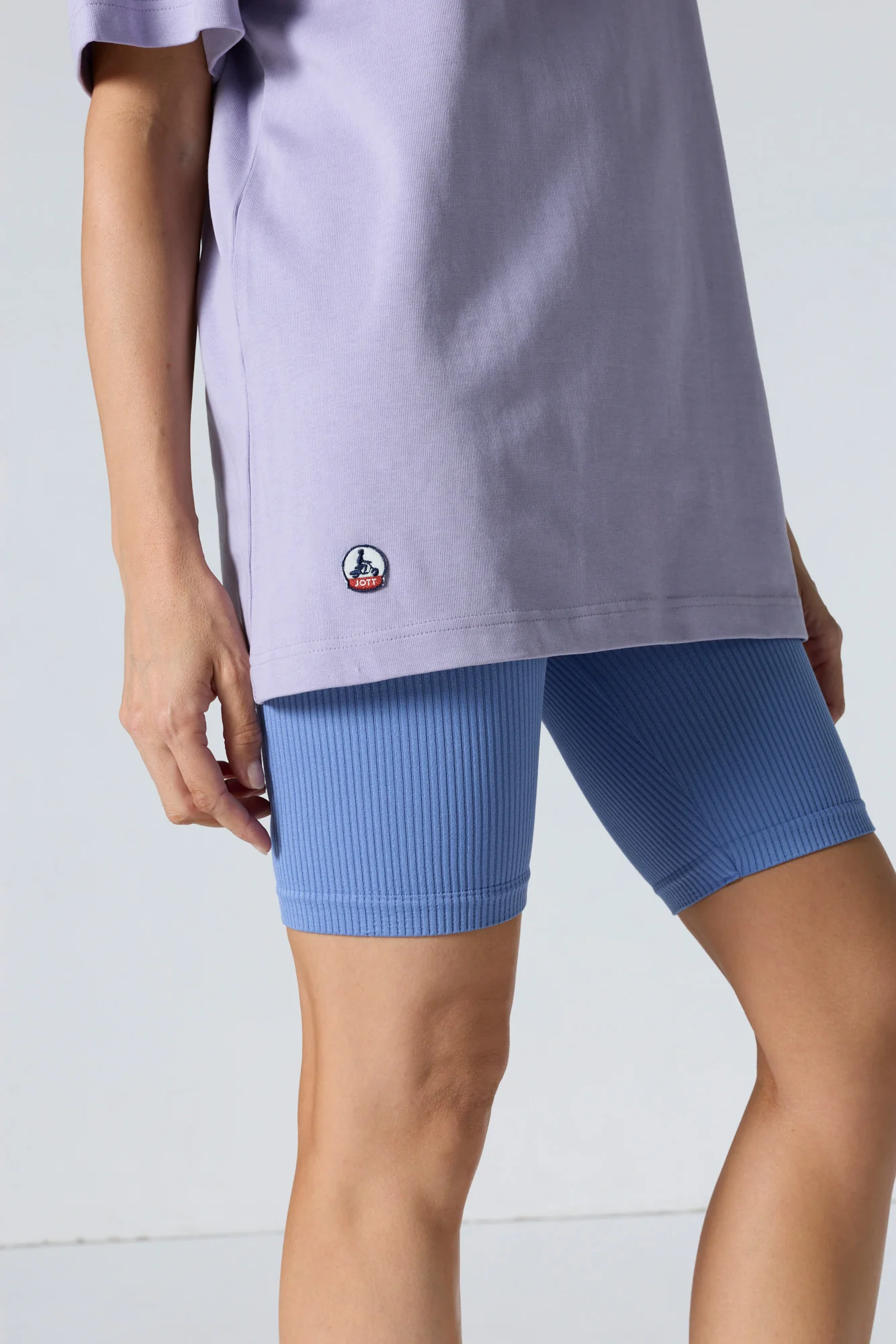 T-Shirt col rond mixte Encens violet Andrea - Image 11