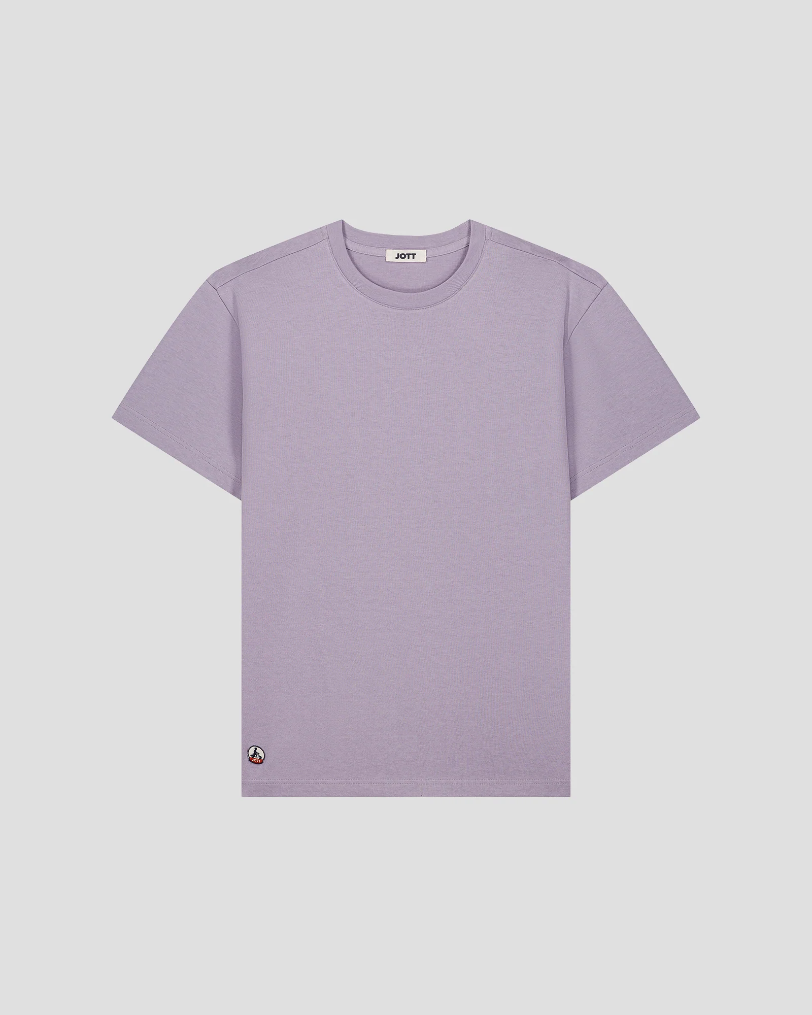 T-Shirt col rond mixte Encens violet Andrea - Image 2