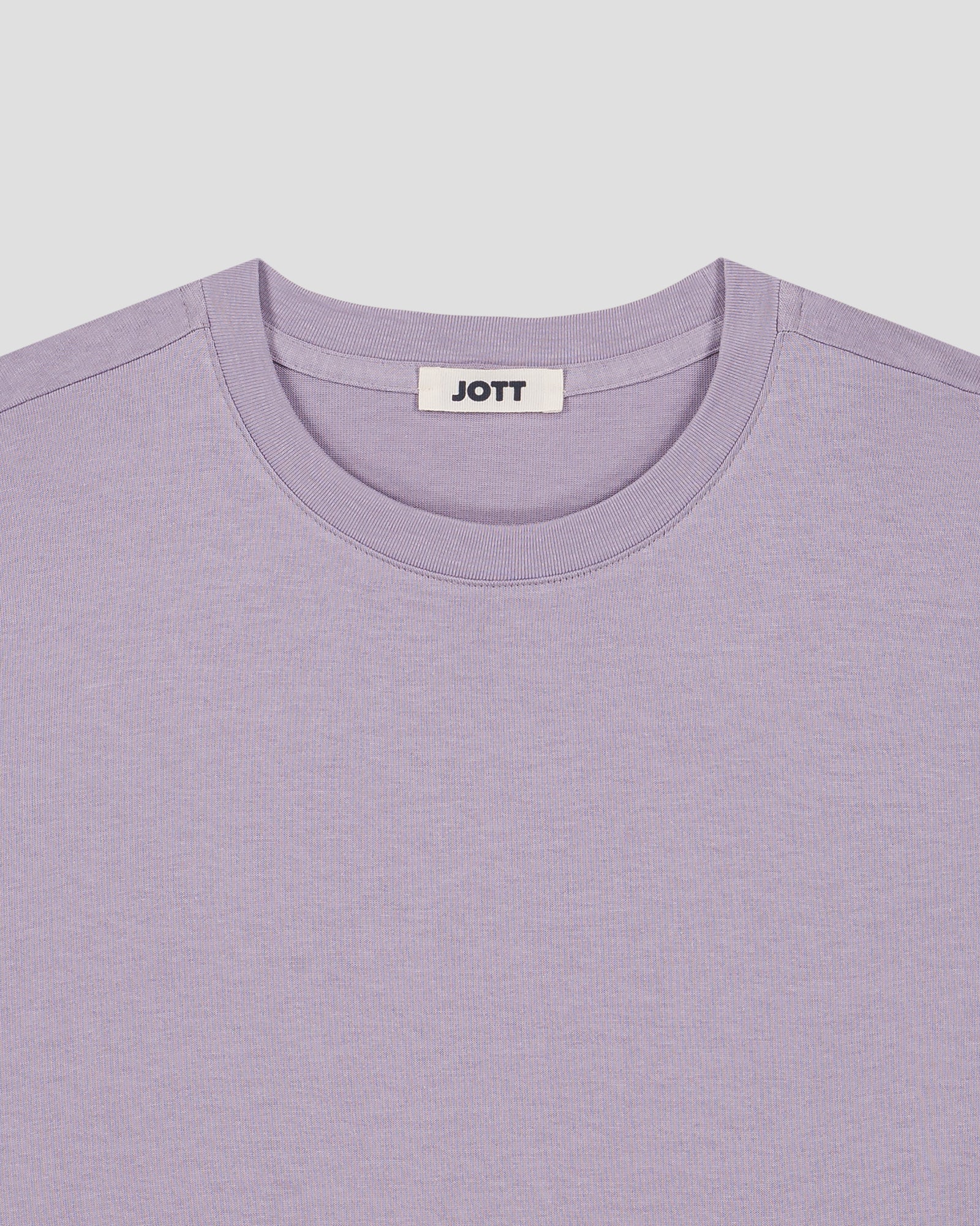 T-Shirt col rond mixte Encens violet Andrea - Image 8