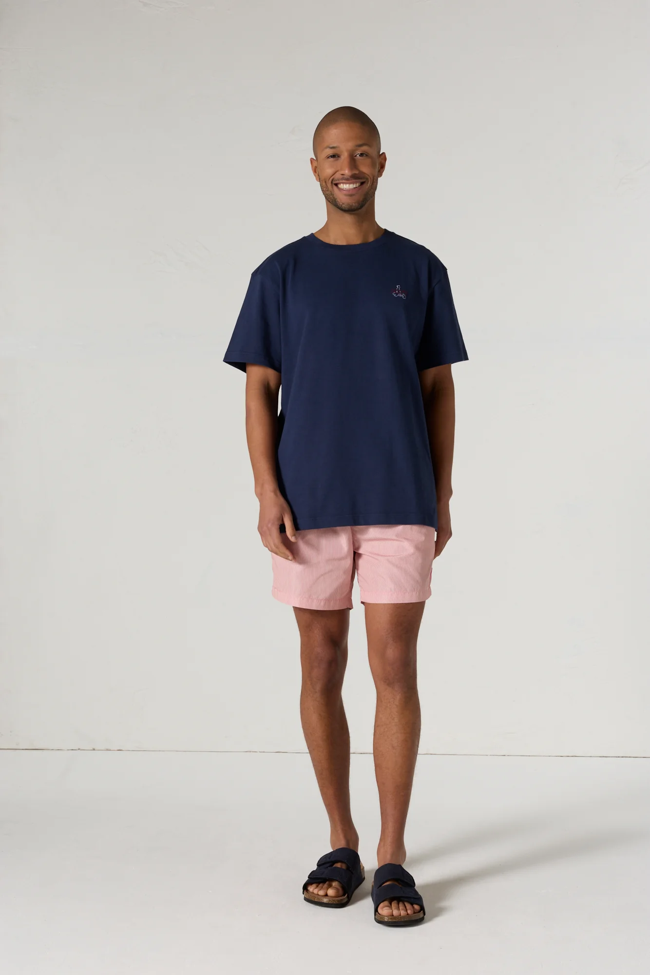 T-shirt col rond mixte Marine Lipe - Image 6