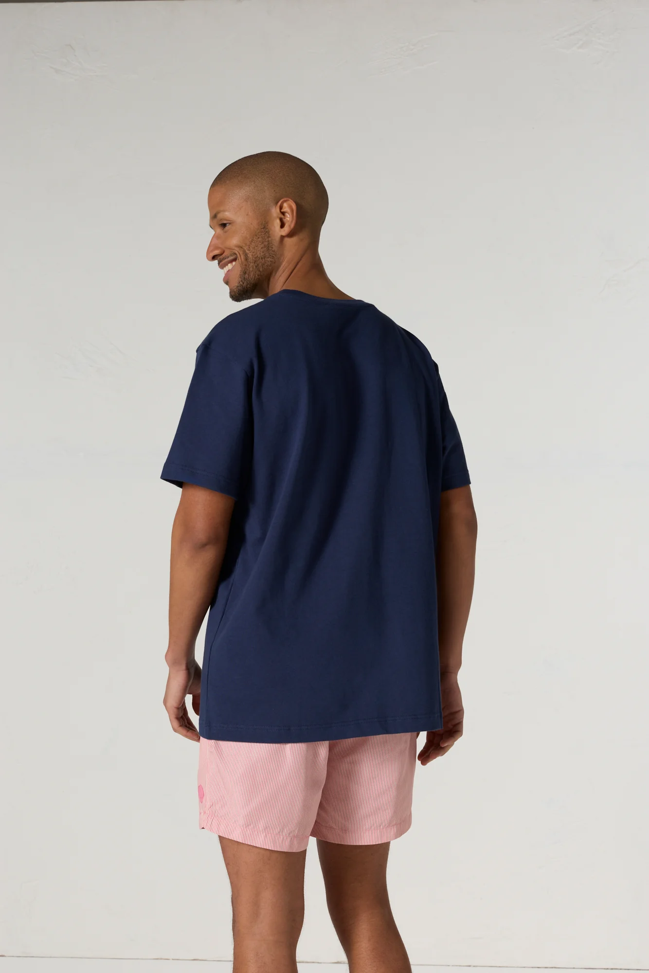T-shirt col rond mixte Marine Lipe - Image 8