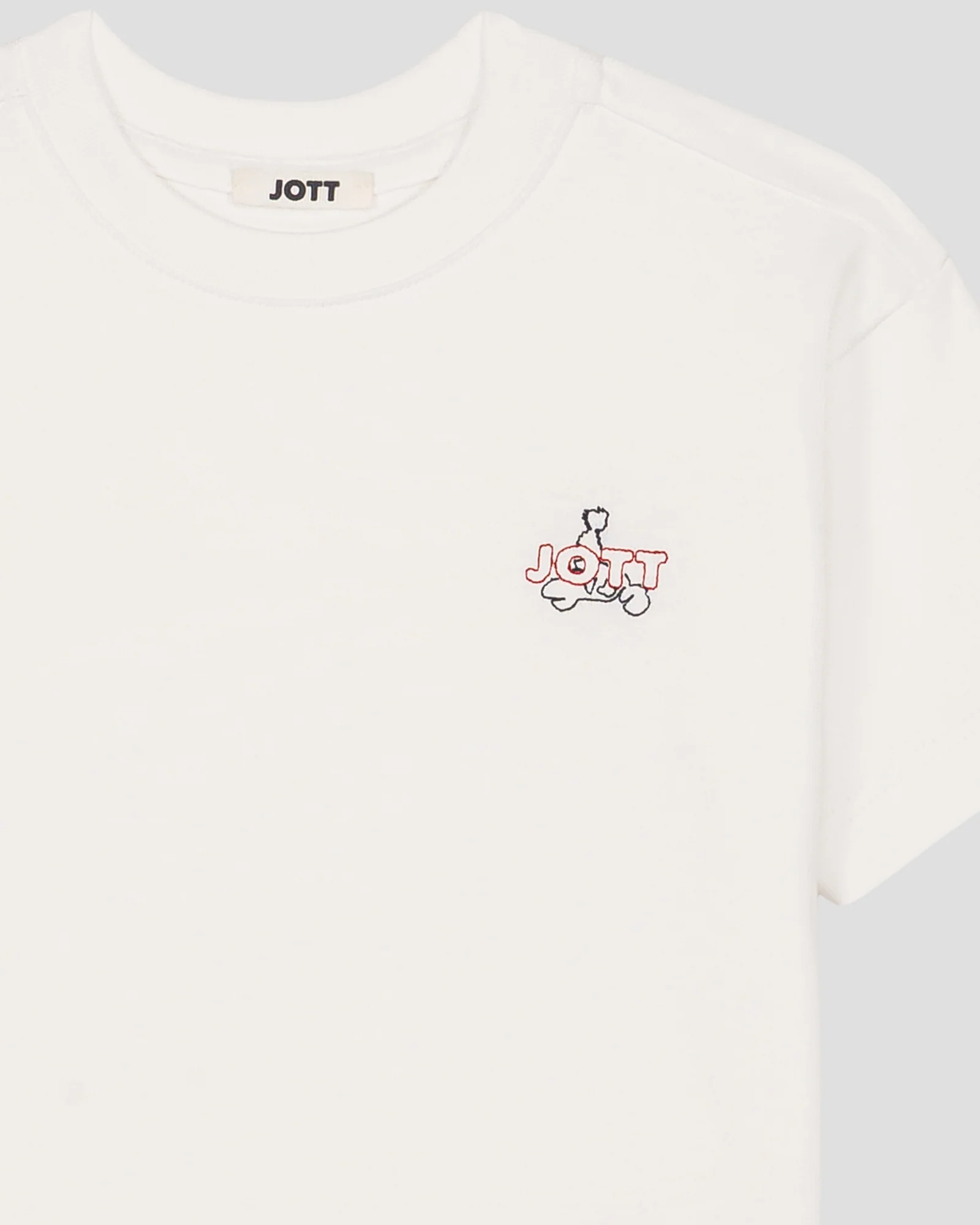 T-shirt enfant col rond Blanc Yuan - Image 6