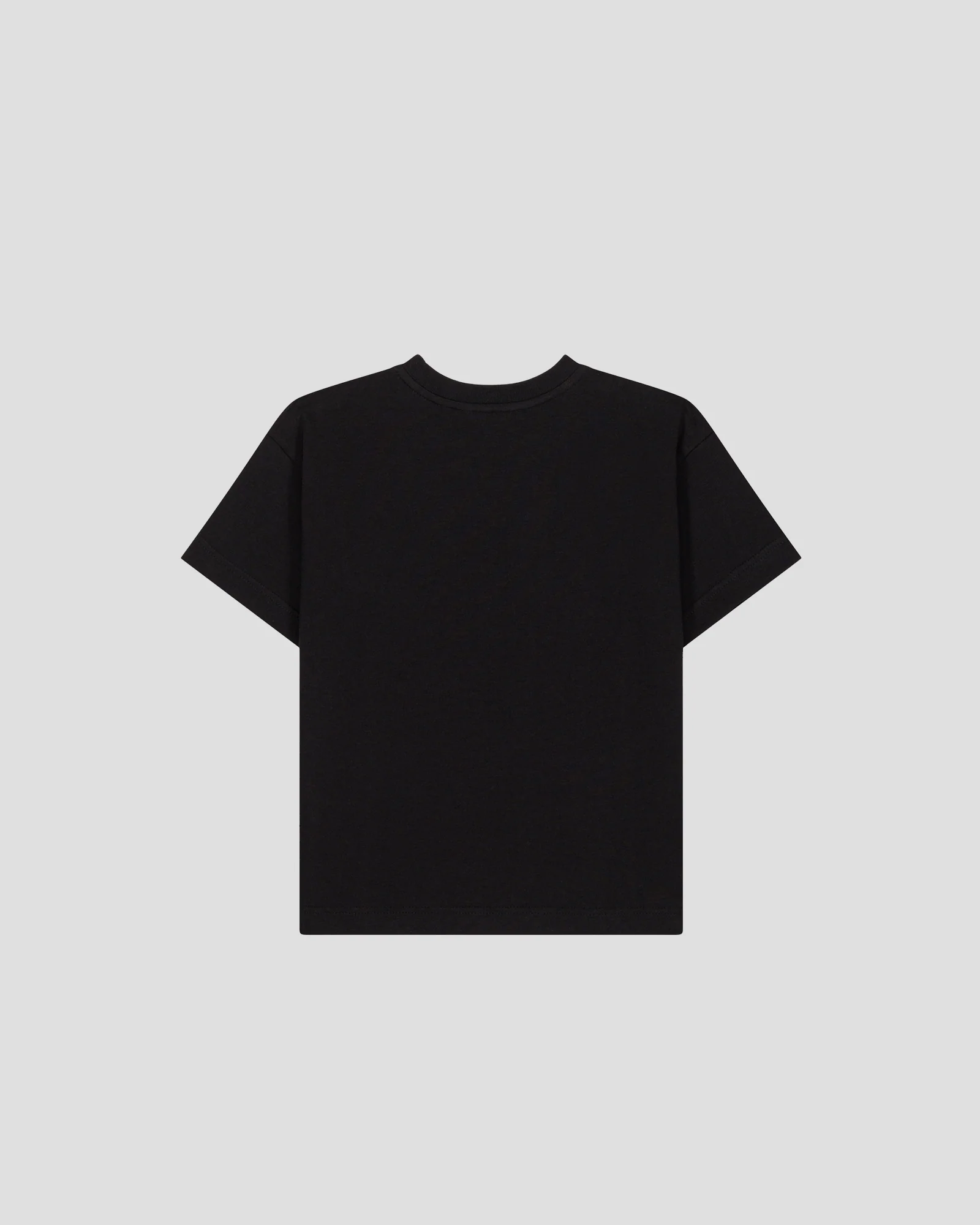 T-shirt enfant col rond imprimé Noir Mattia - Image 7