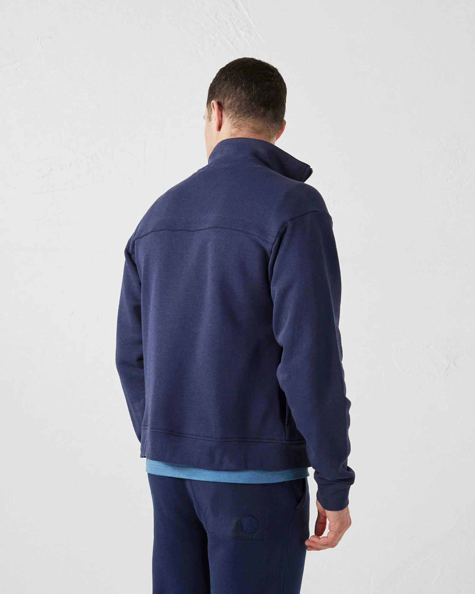 Veste col haut bimatière Marine Roger - Image 2