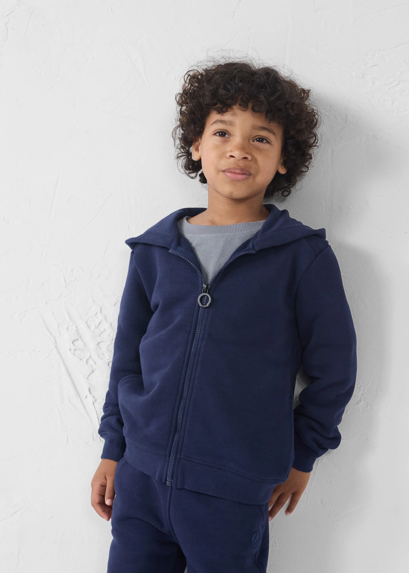 Veste enfant zippée à capuche Marine Arie - Image 3
