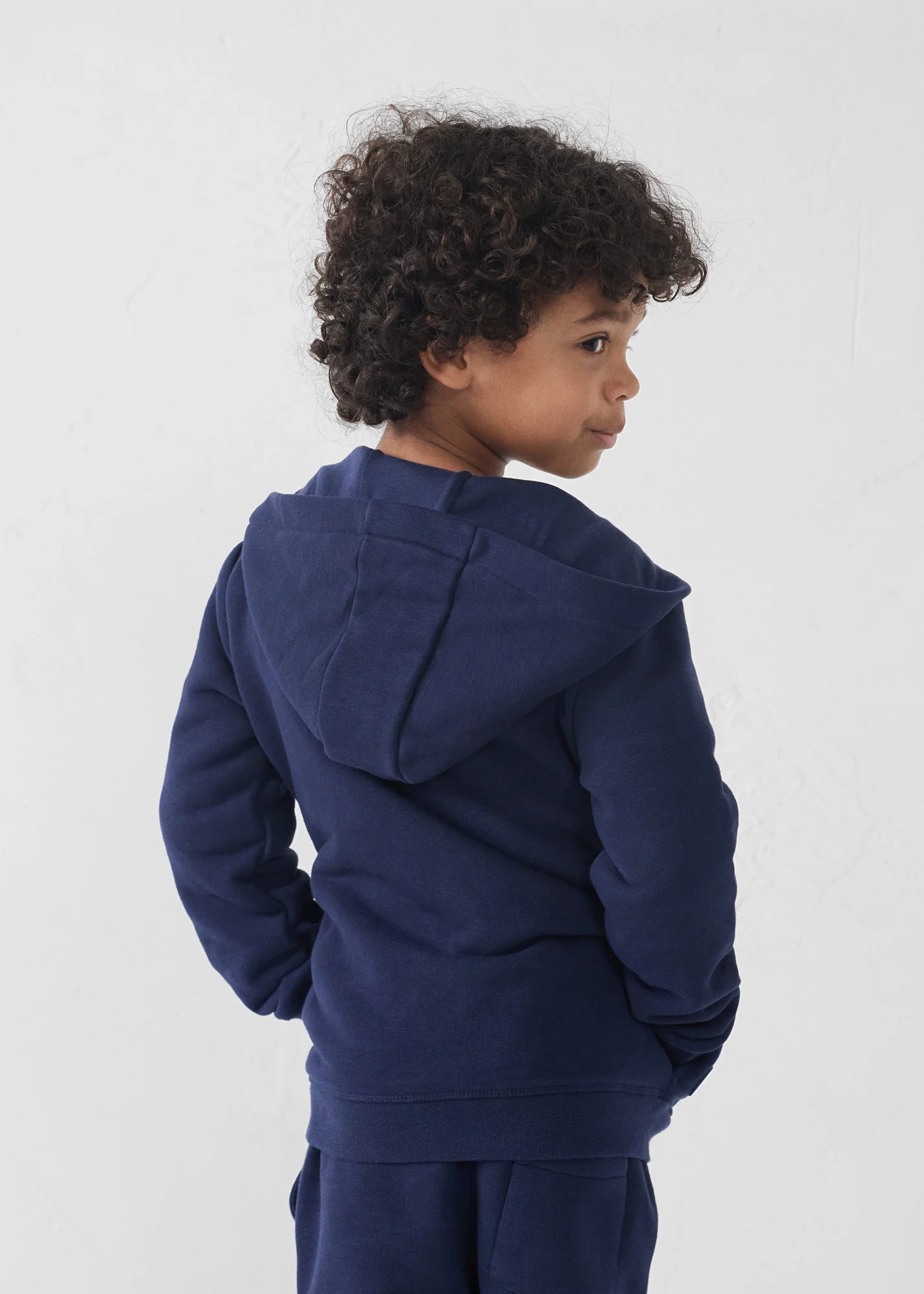 Veste enfant zippée à capuche Marine Arie - Image 4