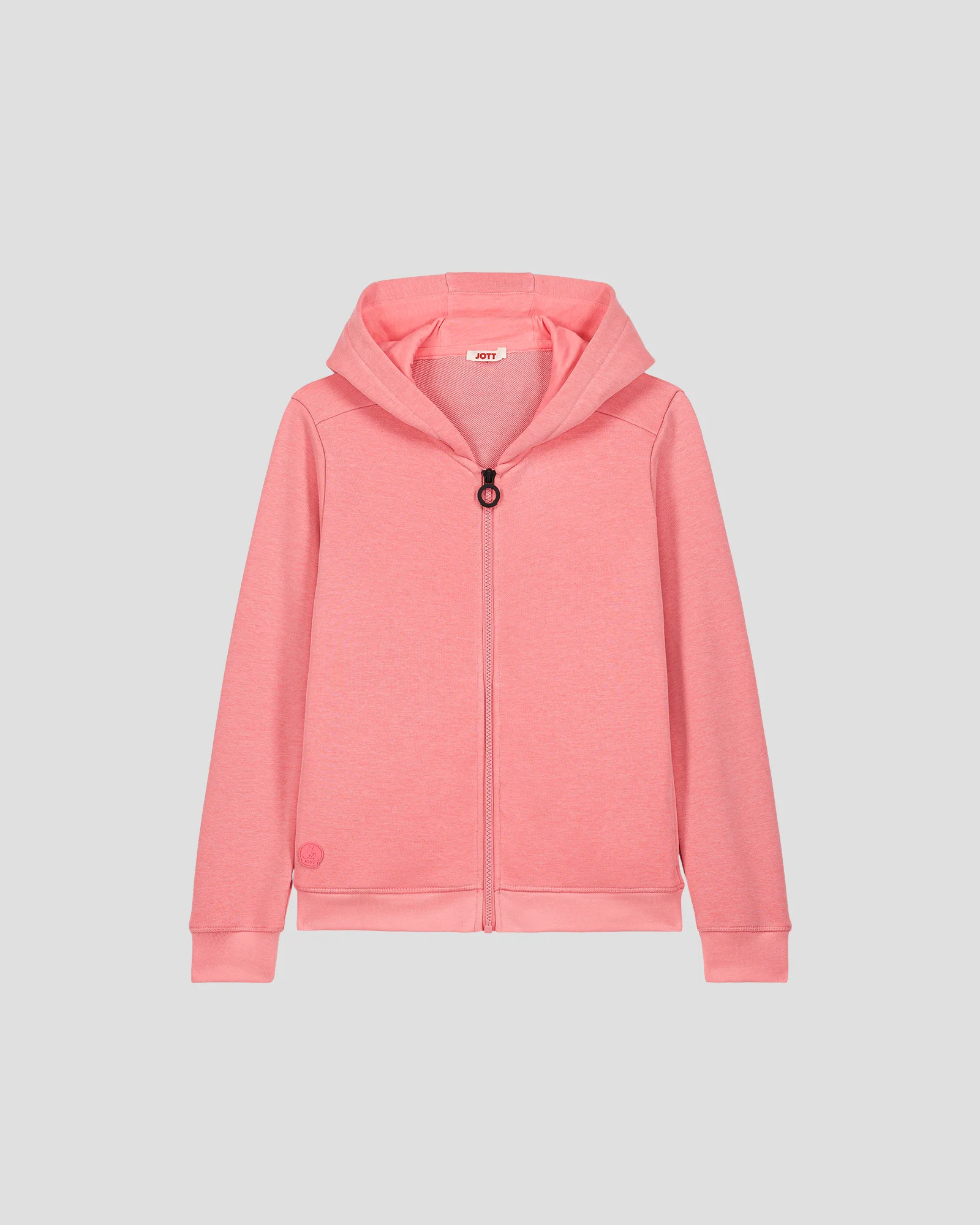 Veste enfant zippée à capuche Vibrant pink Arie - Image 2