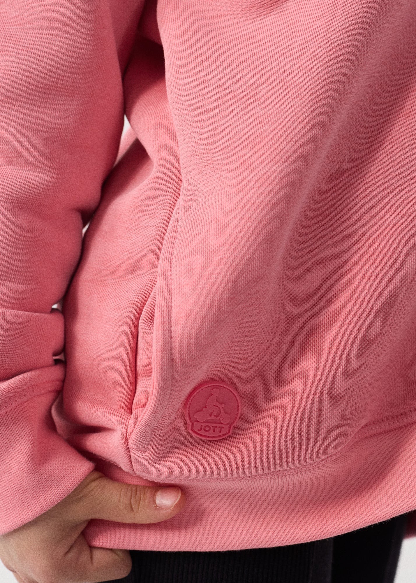 Veste enfant zippée à capuche Vibrant pink Arie - Image 5