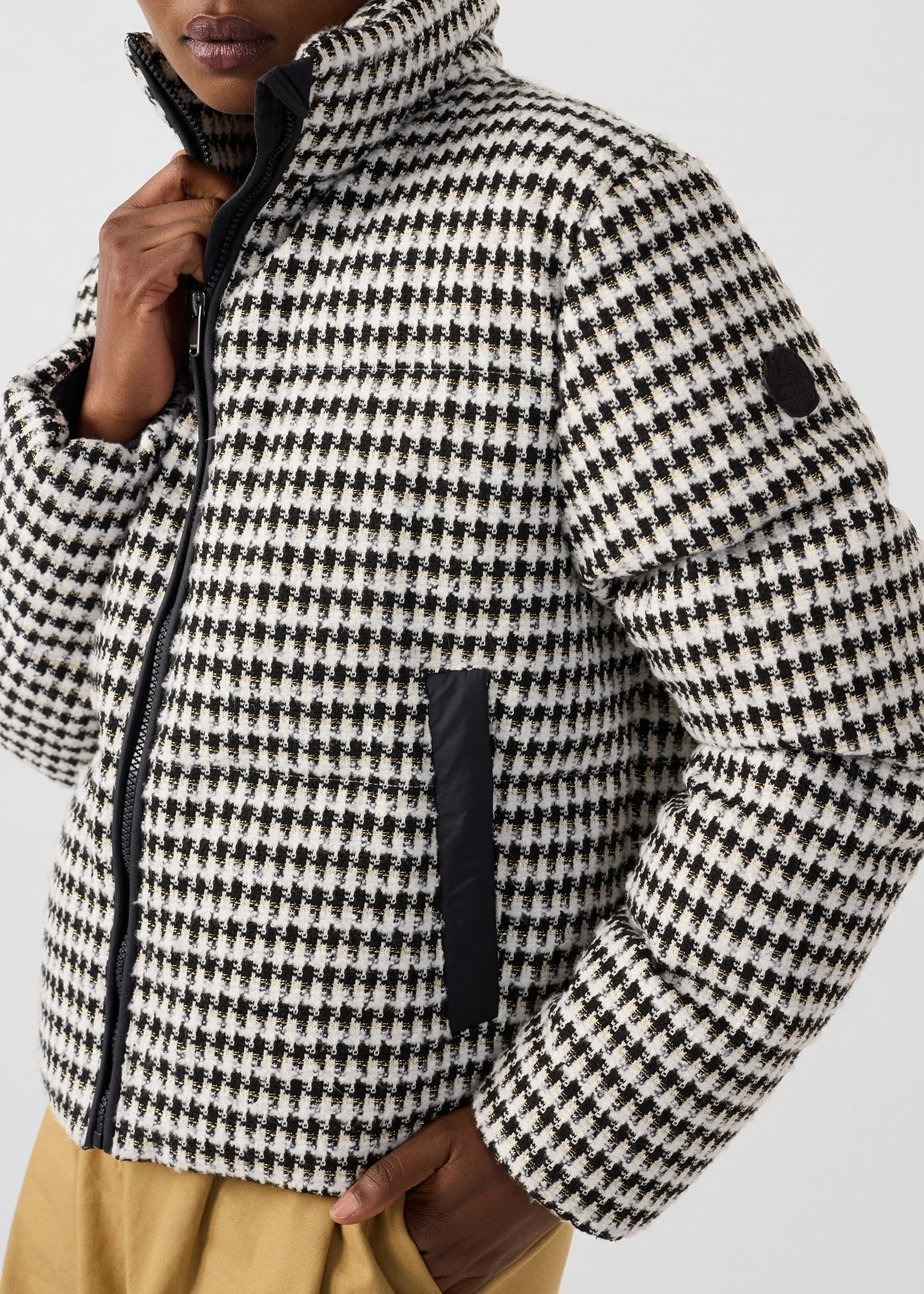 Veste Grand Froid esprit puffer Naturel/noir Akira multico - Image 5