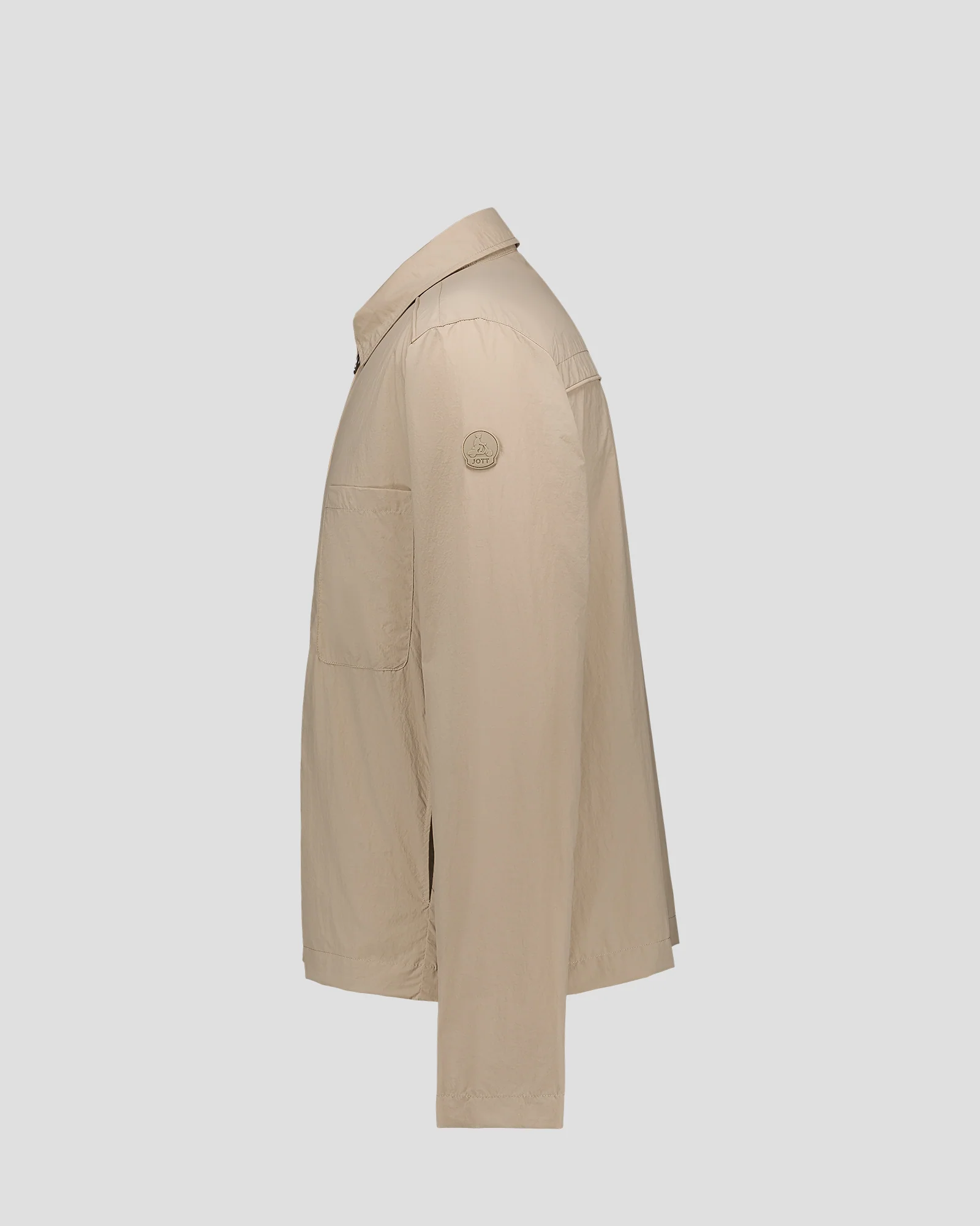 Veste légère col chemise Beige Guy - Image 9