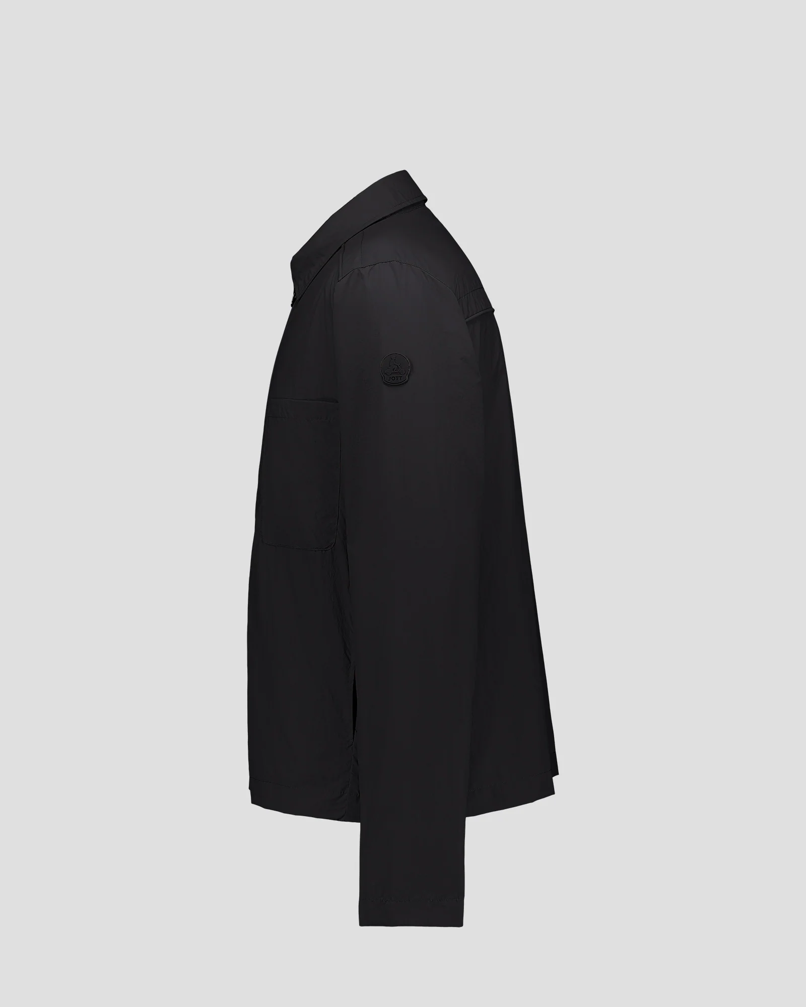 Veste légère col chemise Noir Guy - Image 7