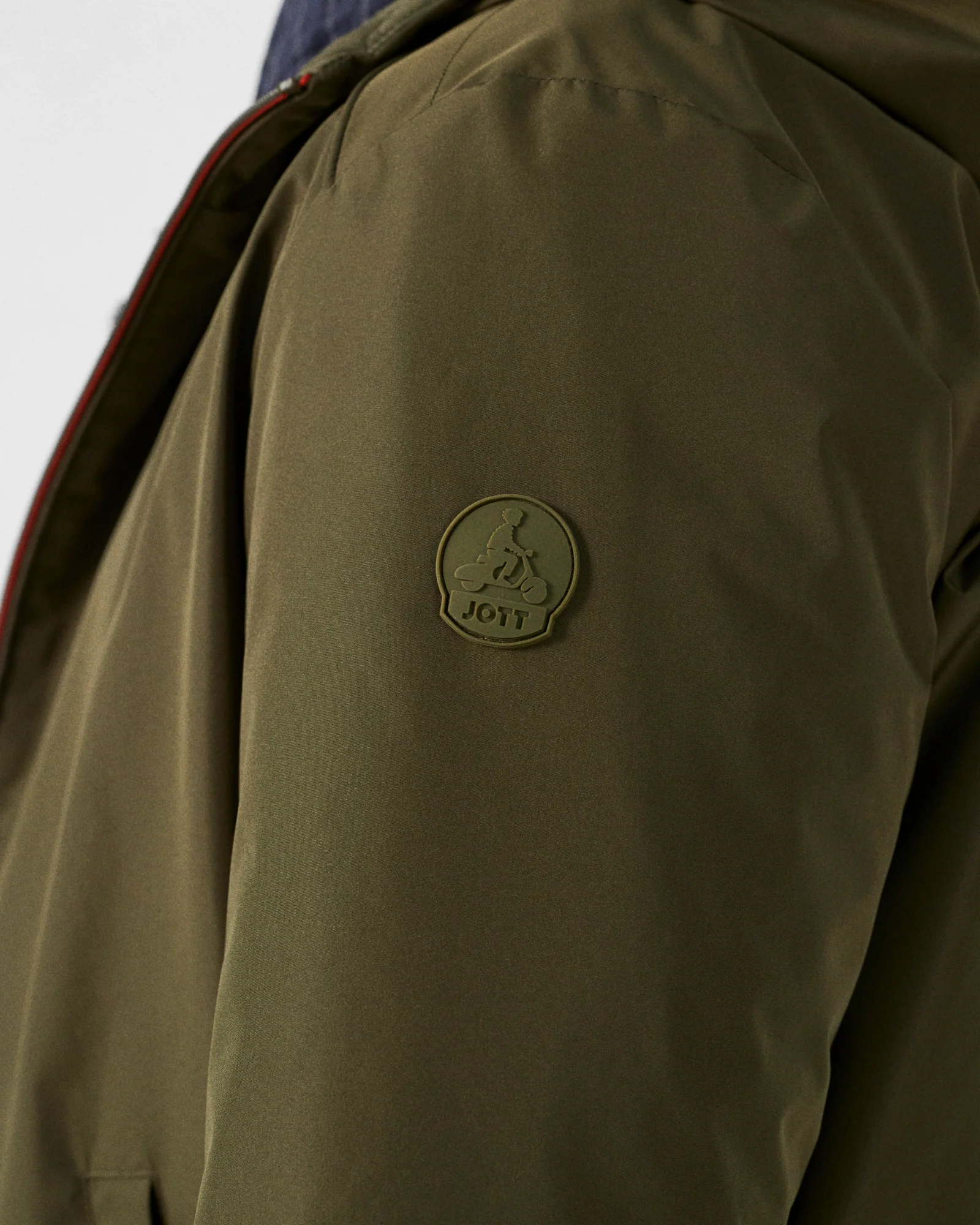 Veste longue ultralégère à capuche Army Boris - Image 2