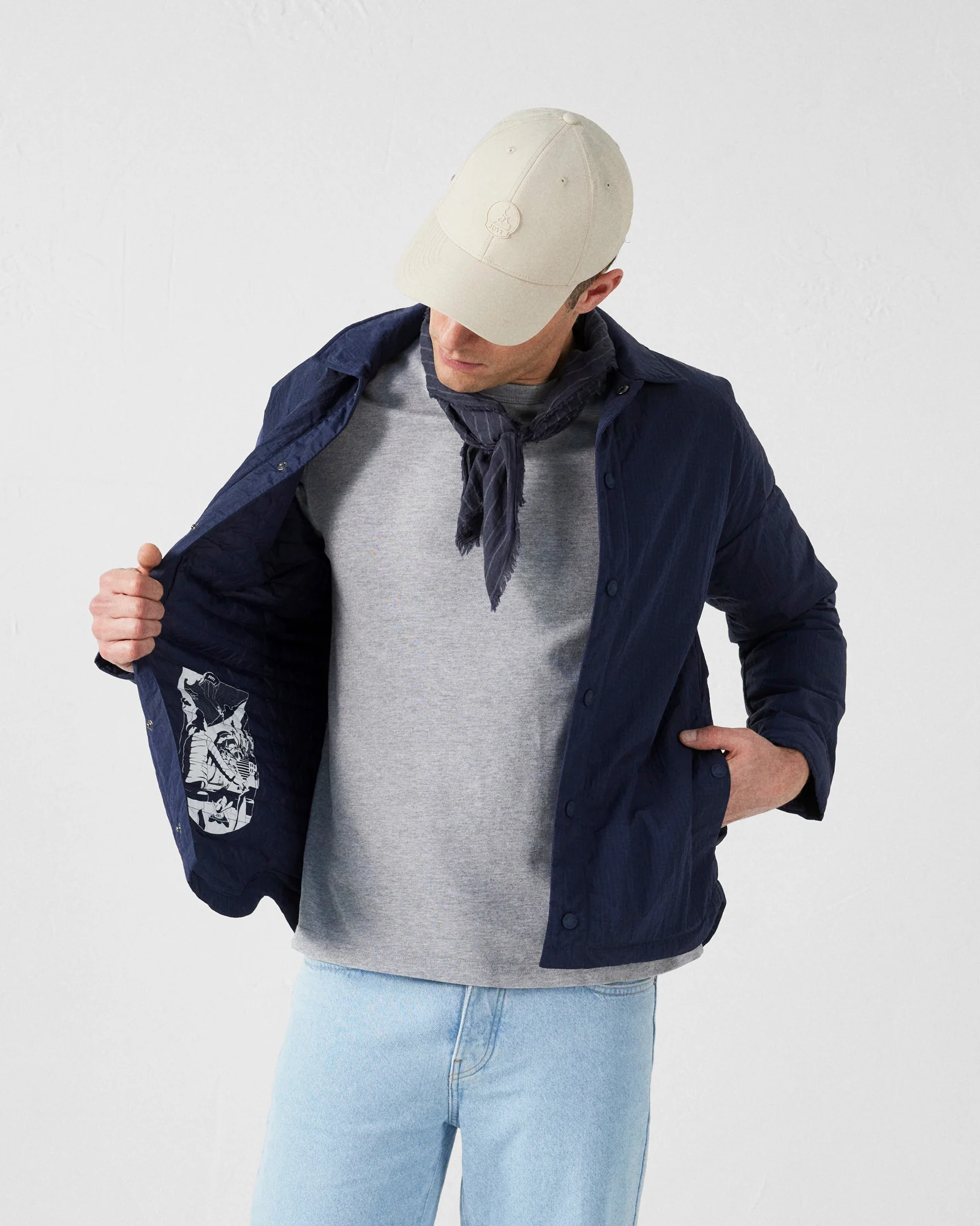 Veste surchemise Ultralight Marine Jeremy - Image 3