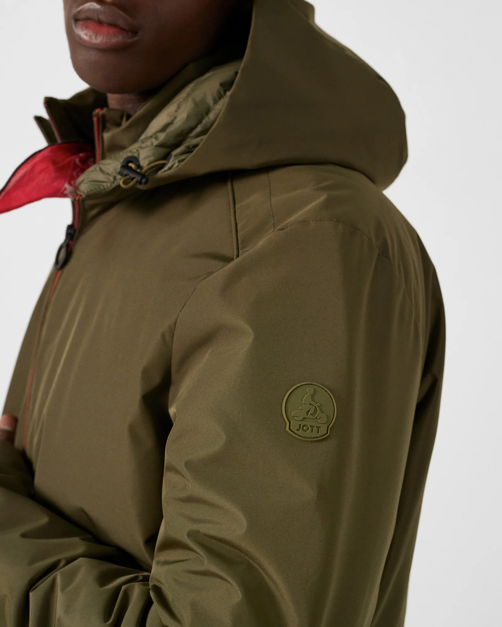 Veste ultralégère à capuche Army Arcadi - Image 3