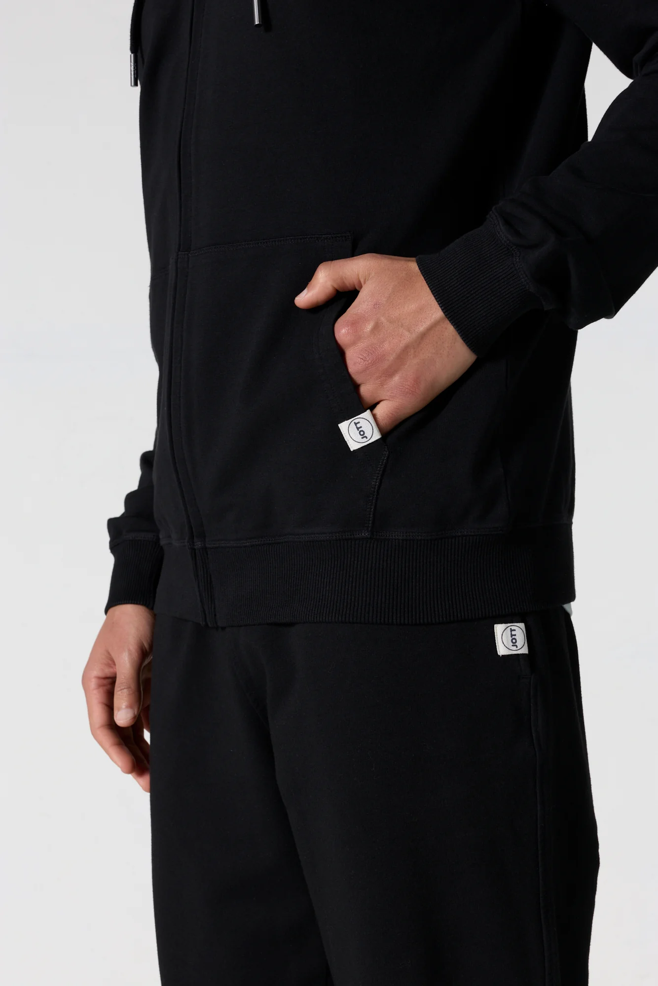 Veste zippée à capuche Noir graphite Edgar - Image 5