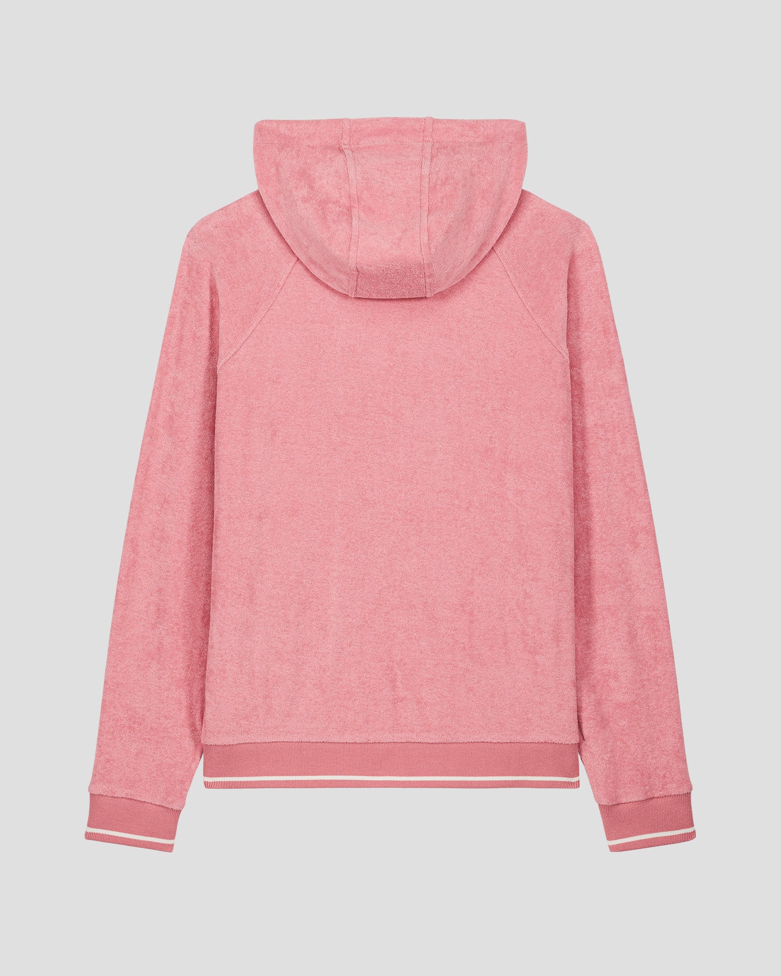 Veste zippée à capuche Pink antique Tellin - Image 8