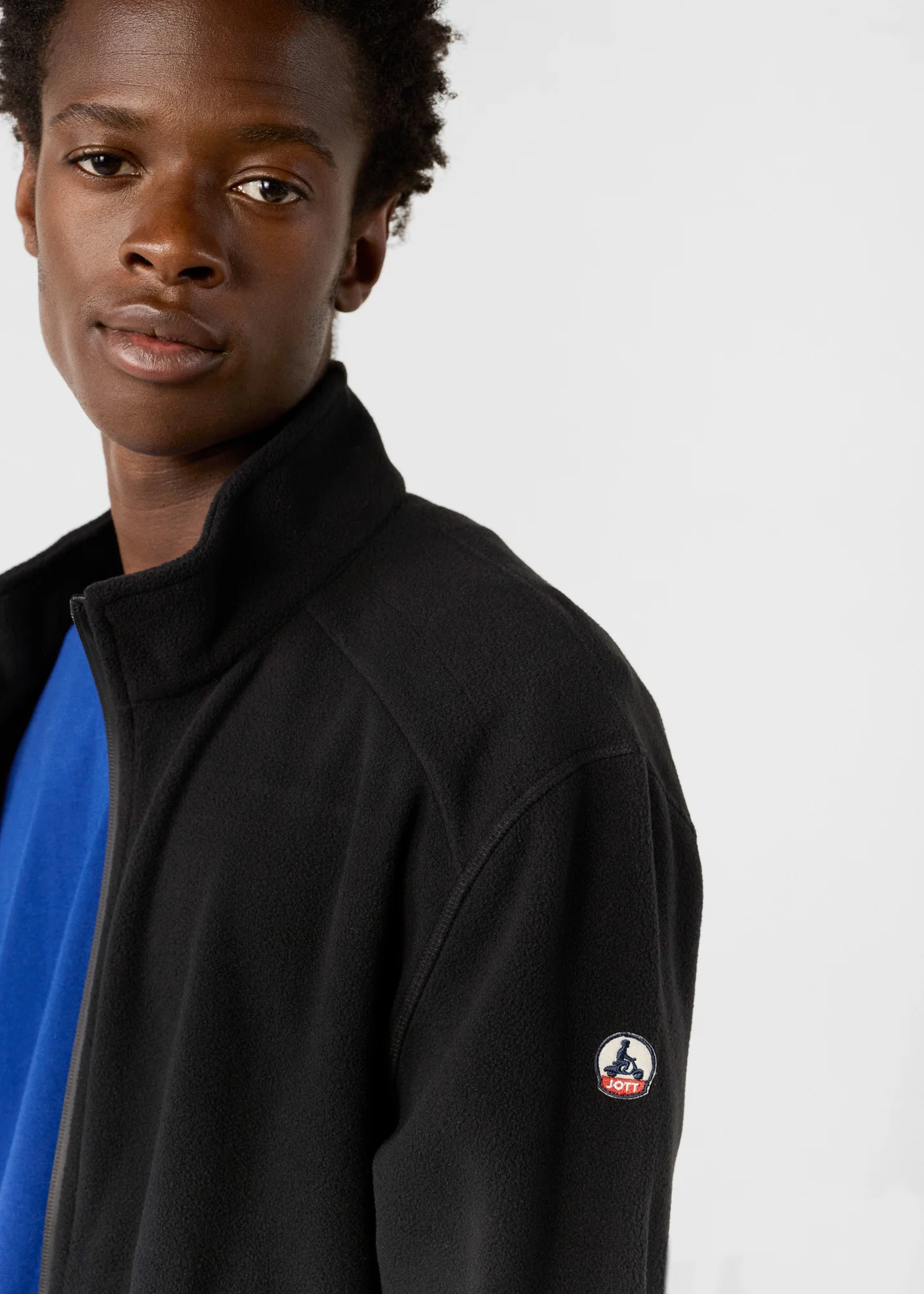 Veste zippée en polaire Noir Loid - Image 5
