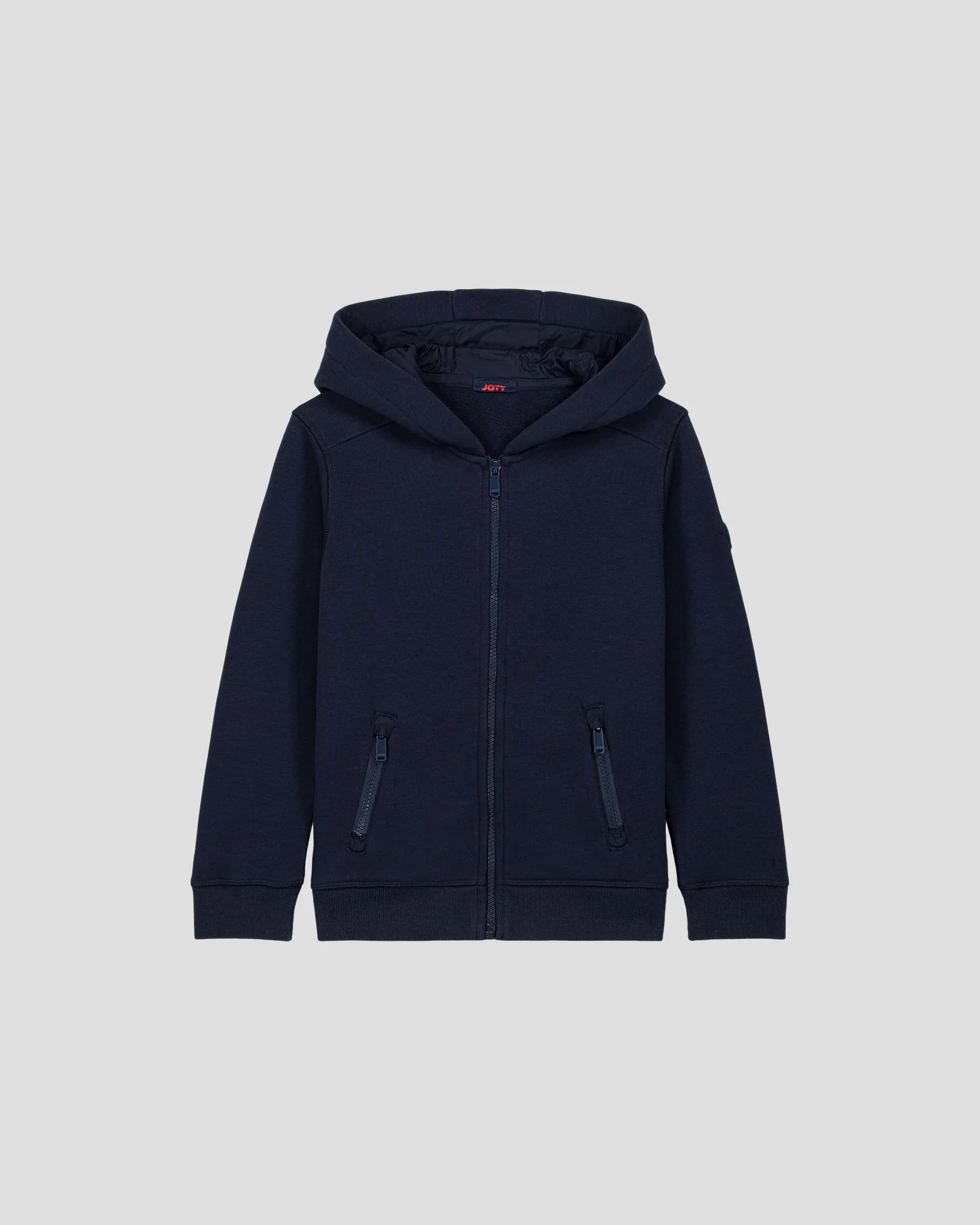 Veste zippée enfant en coton Marine Tango - Image 2