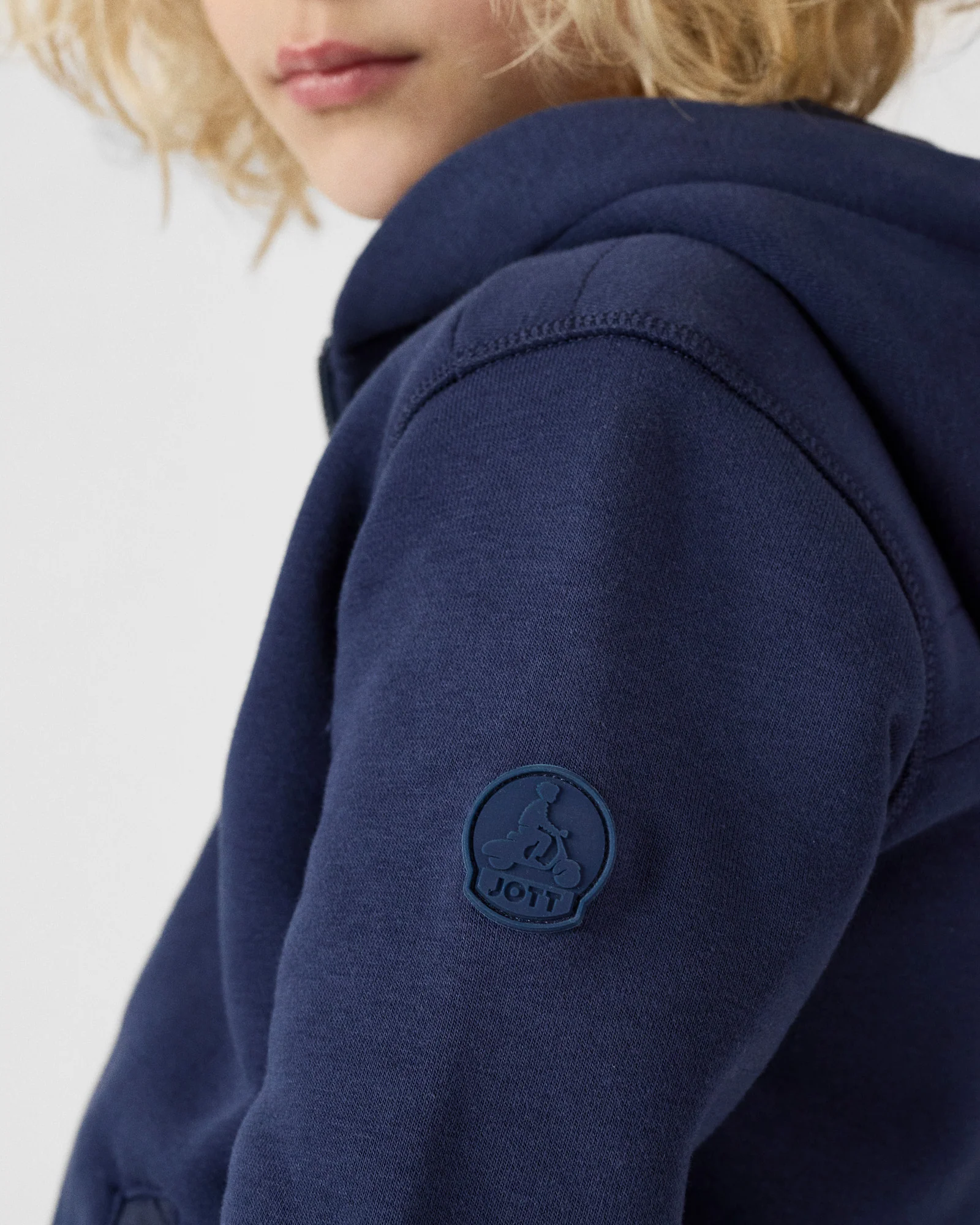 Veste zippée enfant en coton Marine Tango - Image 5