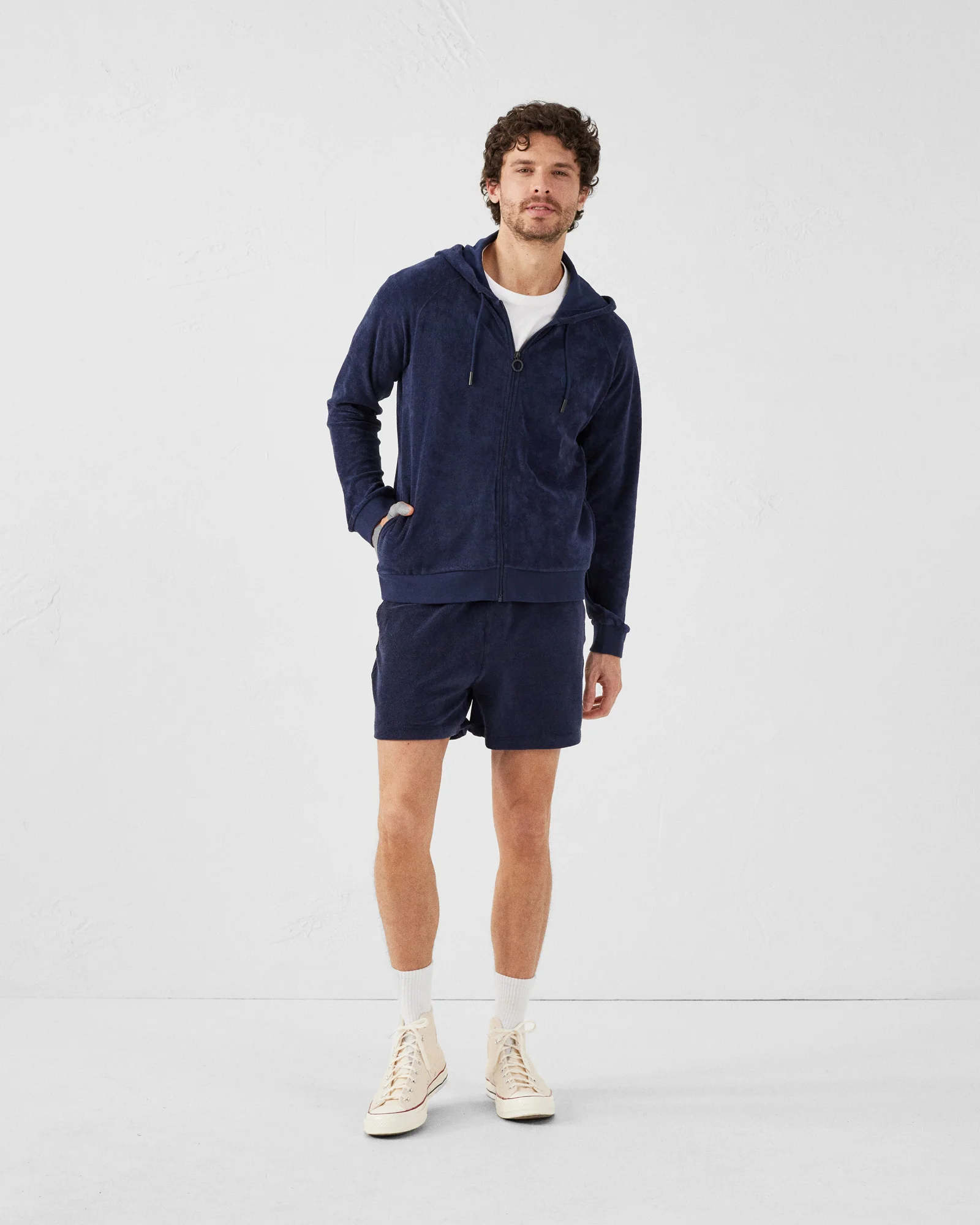 Veste zippée éponge à capuche Marine Mojave - Image 6